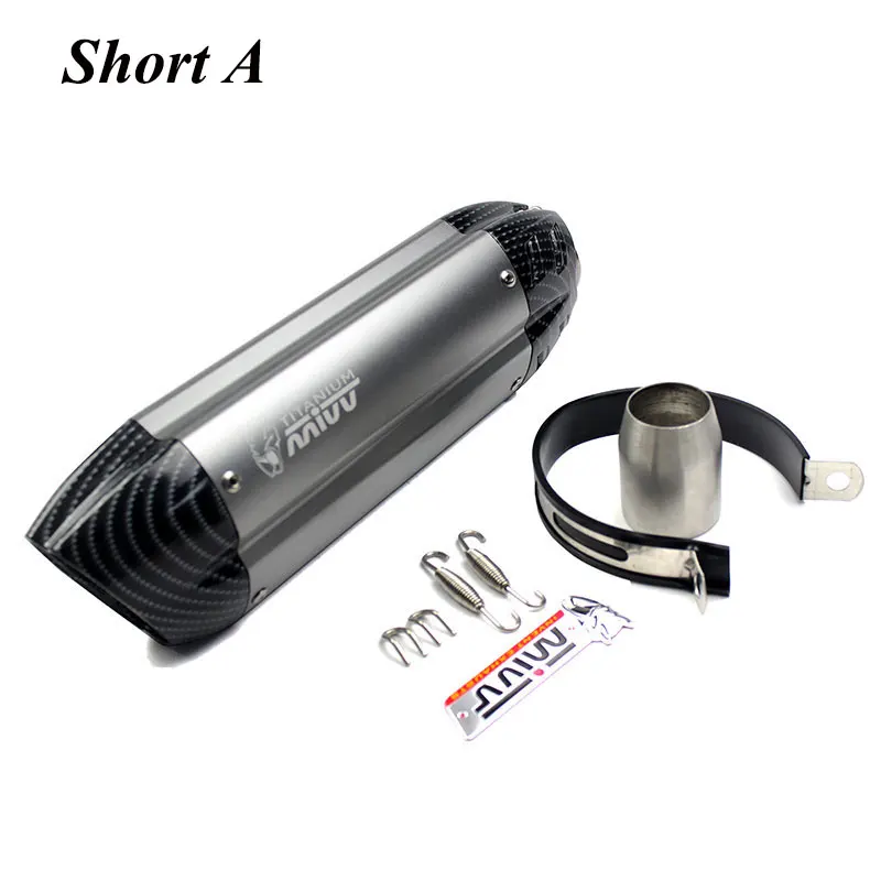 Akrapovic выхлопной мотоцикл MIVV дБ убийца Escape мото трубы Универсальный длинный