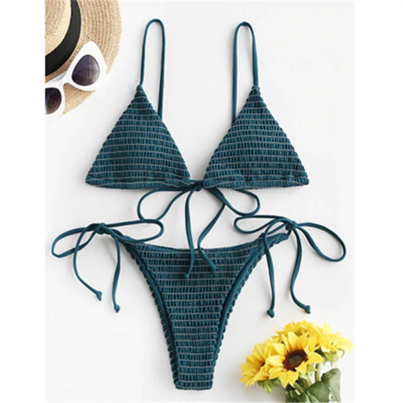 

2021 Sexy Bikini Micro Swimsuit Women 2 Peice Set Bathing Suits Woman Swimwear Top for Big Boobs String Thong Swimming Monokini