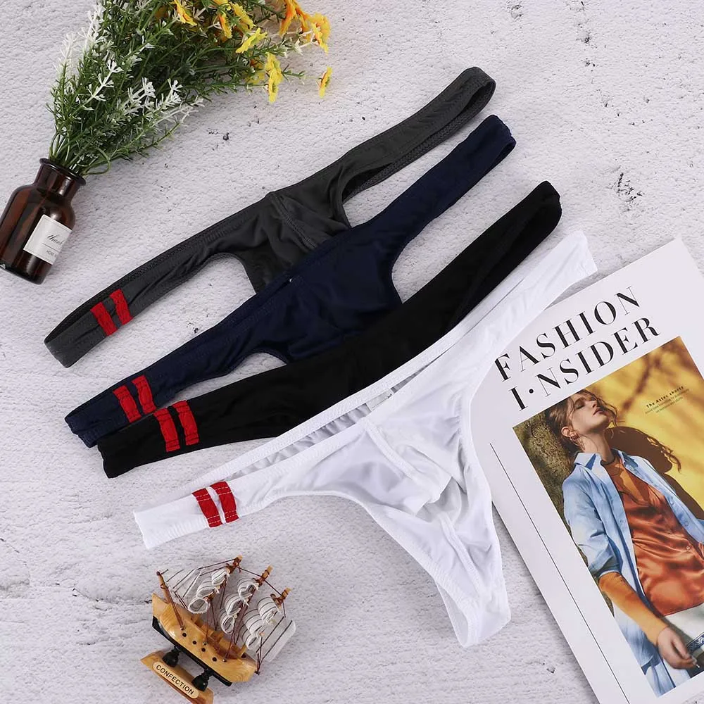 Мужское нижнее белье Трусы-стринги с заниженной талией |