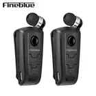 2 шт. FineBlue F910 Беспроводной наушники Bluetooth гарнитура звонки напомнить износ вибрации зажим для бега спортивные наушники с микрофоном