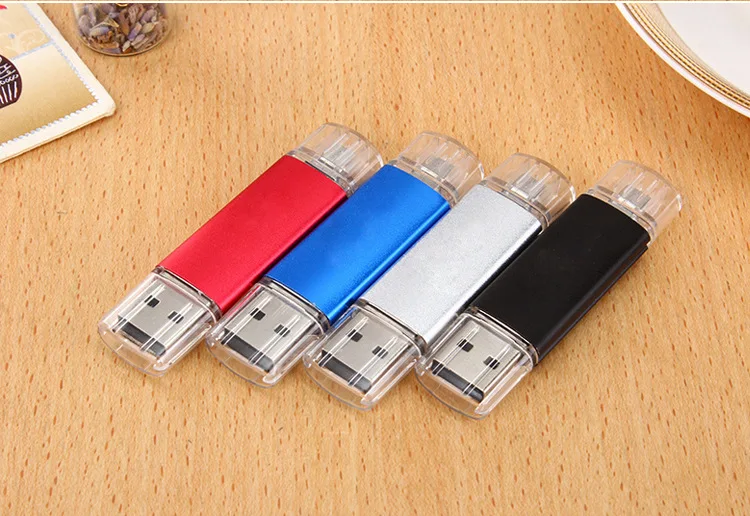 Быстрая скорость 128 Гб 64 OTG USB флэш накопитель для телефона Android флеш 32 ГБ 8 Флешка 16