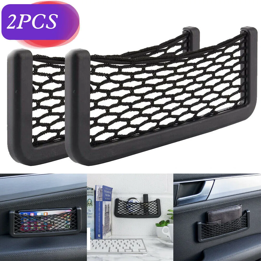 

20*8CM Car Storage Network Back Net Mesh Phone Holder Pouch Storage String