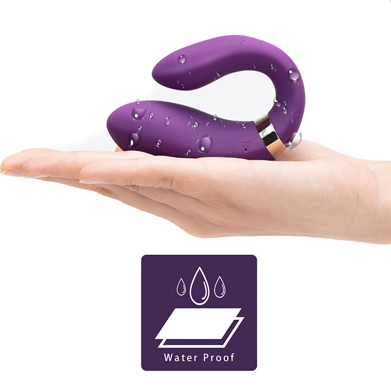 Водонепроницаемый Вибратор для точки G с тихим двойным мотором Стимулятор