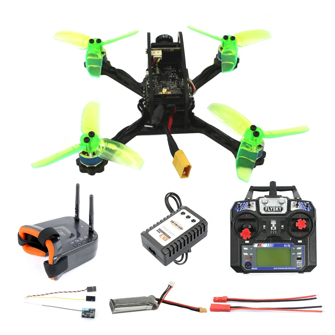 RTF FPV Racing Drone 135 мм Mini F3 OSD 2S RC Quadcopter 10A 7500KV Бесщеточный 2 4G 6ch BNF комбинированный