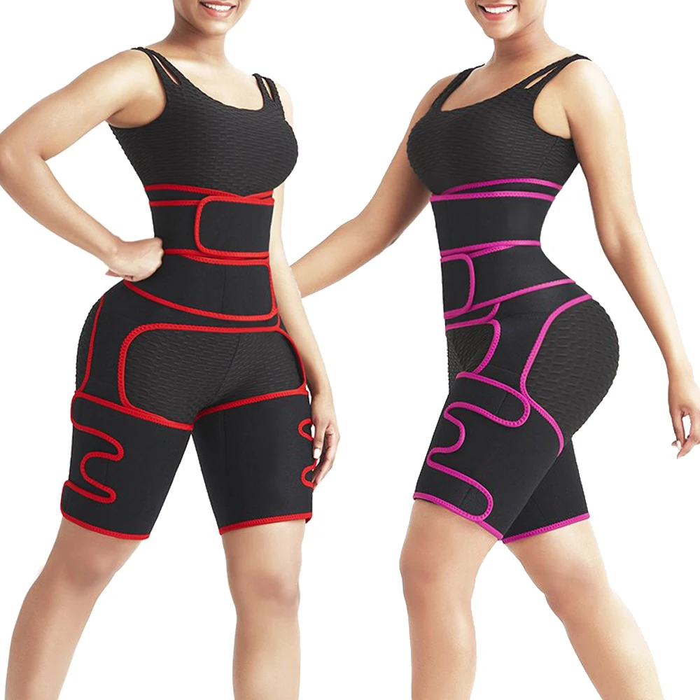 HEXIN Пояс для ног триммер бедра пот более тонкая талия тренажер похудения