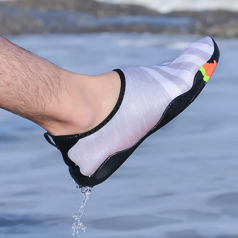 Кроссовки для плавания мужчин и женщин быстросохнущие сандалии йоги воды пляжа