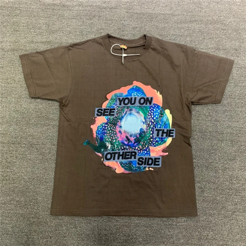 

Music Festival Tour Short Sleeve Travis Scott Cactus Jack T Shirt Men 1:1 Top Quality Travis Scott Women T-Shirt Jackboys Tees