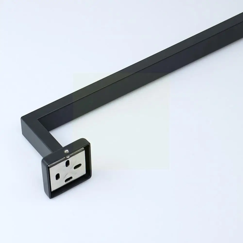 

Вешалка для полотенец, набор из четырех предметов, черная вешалка для полотенец, фурнитура для ванной комнаты, подвеска D5U9