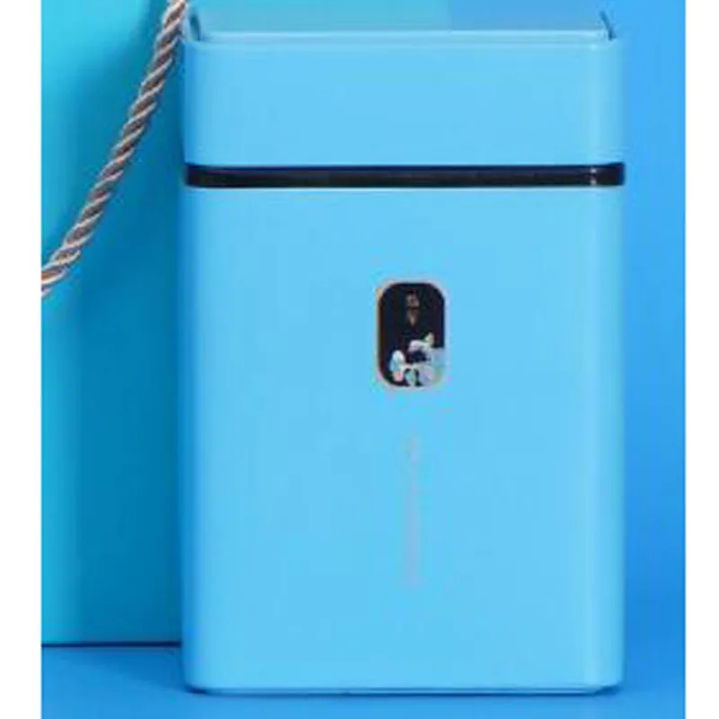 

6 Pcs/lot Sealed Metal Can For Tea Square Tea Container Iron Packing Box Small Coffee Tea Storage Jar Kitchen Small Storage Box
