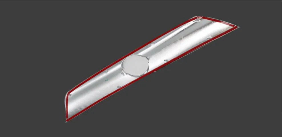 Хромированная накладка на крышку багажника из нержавеющей стали/АБС-пластика