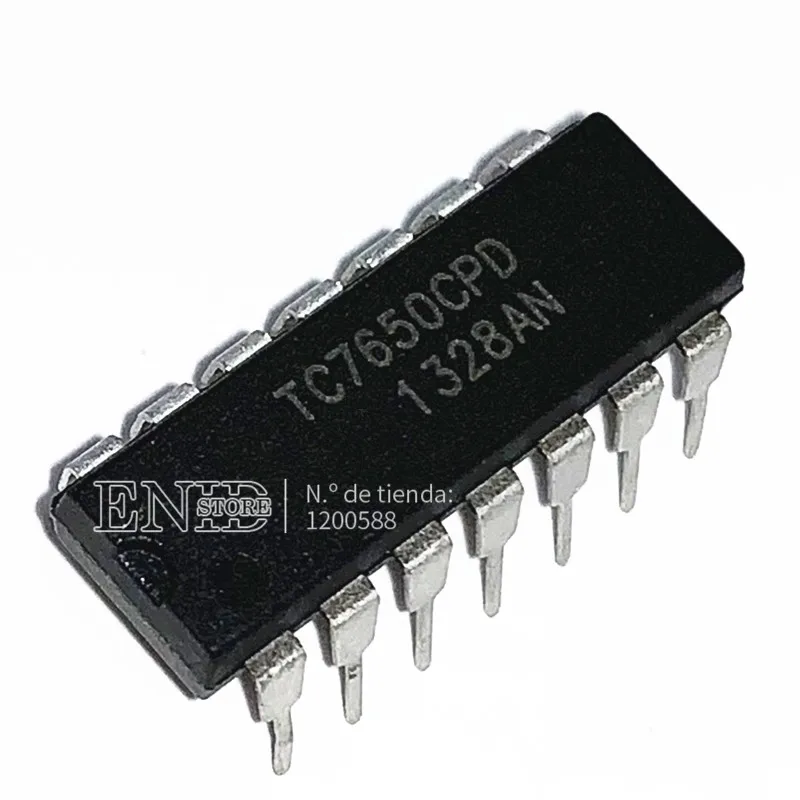 5pcs/lot TC7650CPD TC7650 ICL7650SCPDZ ICL7650SCPD ICL7650 DIP14 | Электронные компоненты и принадлежности