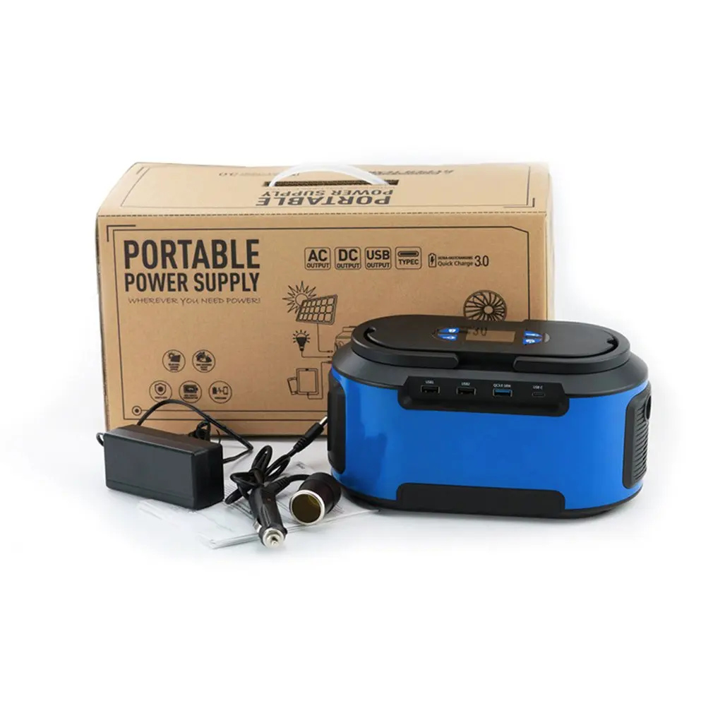 60000mAh портативный солнечный генератор инвертор UPS коробка для хранения энергии