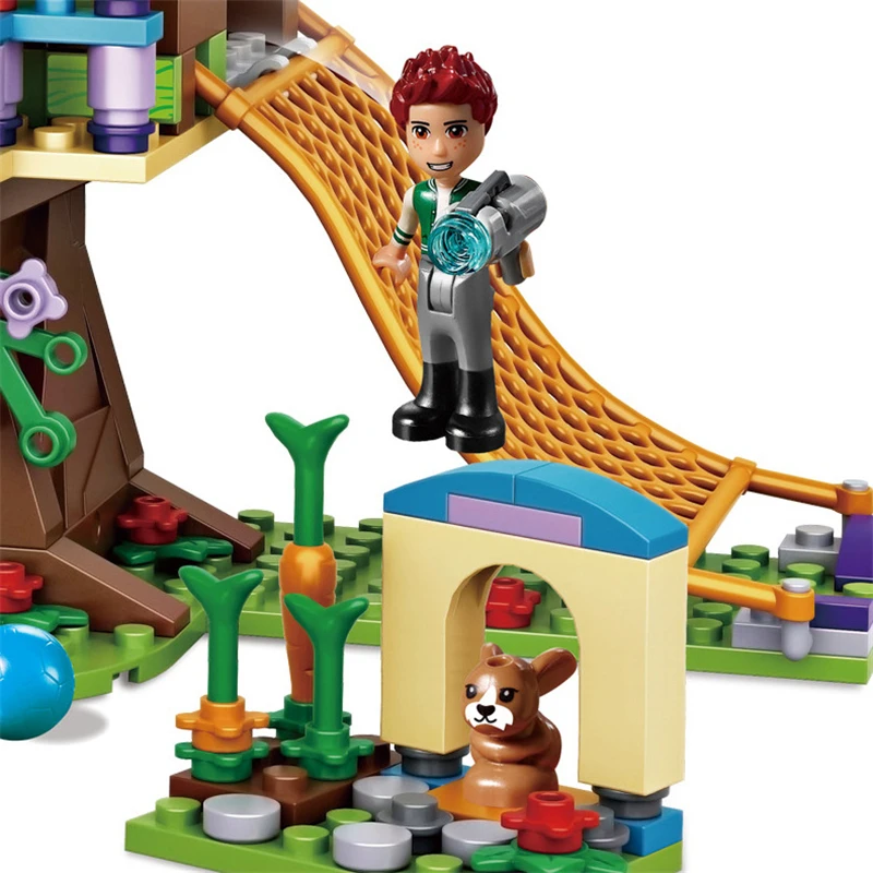 

365PCS Tree House Building Blocks Friends Bricks City Girl Friendsed Figures Toys For Kids Gift