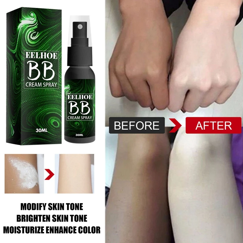 

30ml Nude Makeup Gouache BB Cream Foundation Mist Repairing Concealer Moisturizing Moisturizing Cream Mist Spray