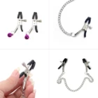 Двойные зажимы для сосков, Детские зажимы, игры для взрослых для пар, БДСМ, эротические секс-игрушки, зажимы для сосков для женщин