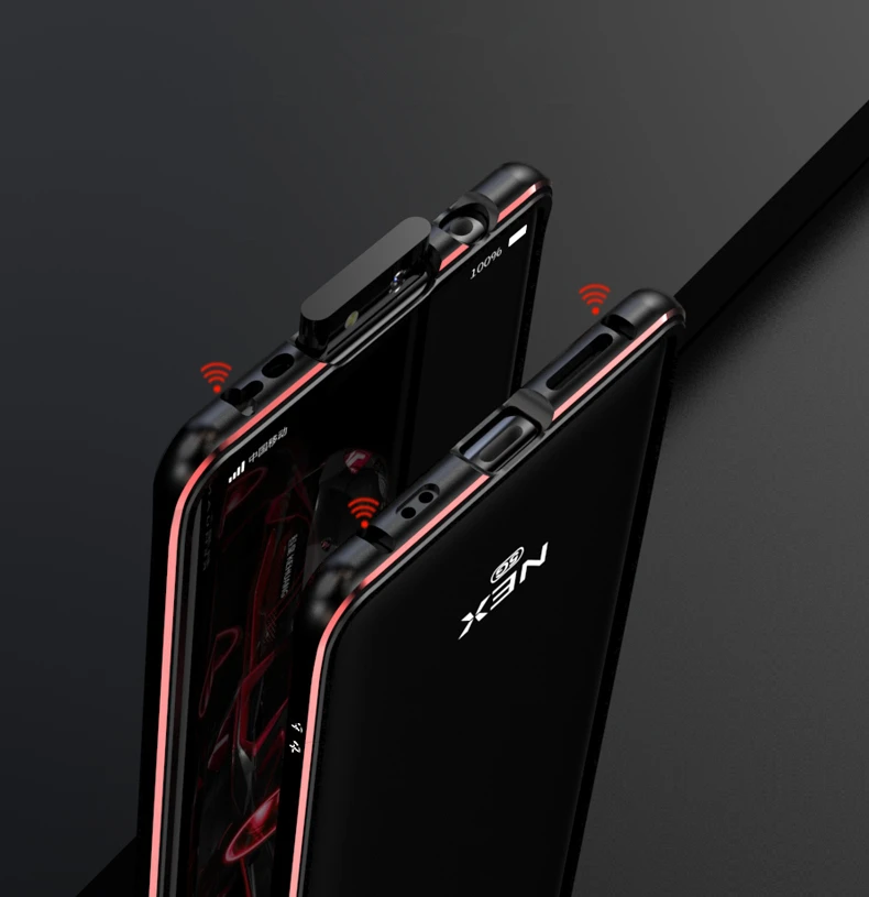Чехол-бампер OMEVE для Vivo NEX 3, двойной цветной Алюминиевый металлический каркас, защитный чехол-бампер для Vivo Nex3, чехол для телефона s