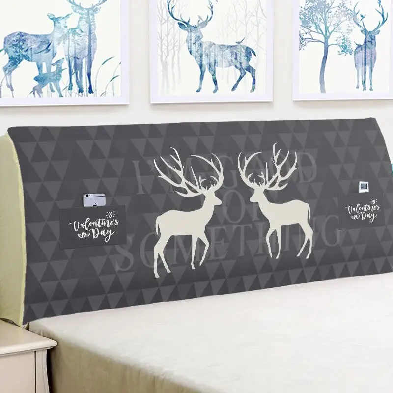 Современный чехол для кровати из хлопка и лески головы с милым мультяшным