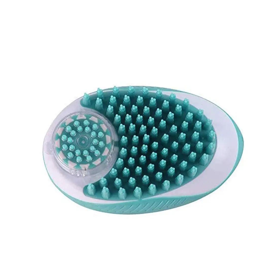 

Pet Dog Cat Bath Brush 2-in-1 Pet SPA Massage Comb Soft Silicone Pet Shower Hair Grooming Cmob Dog Cleaning Tool Pet Supplies