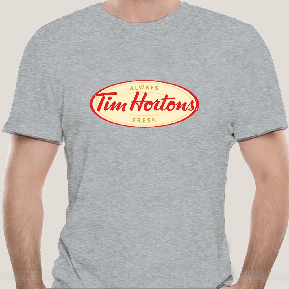 С Днем Благодарения Турция футболка Тим Хортон кофе ad работа|Мужские футболки| |