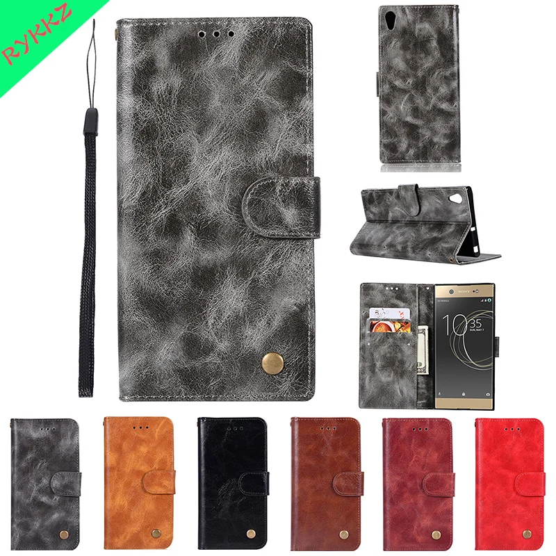 Флип-чехол s для sony Xperia XA1 Plus G3426 G3423 G3416 G3412 G3421 чехол телефона XA1plus кожаный |
