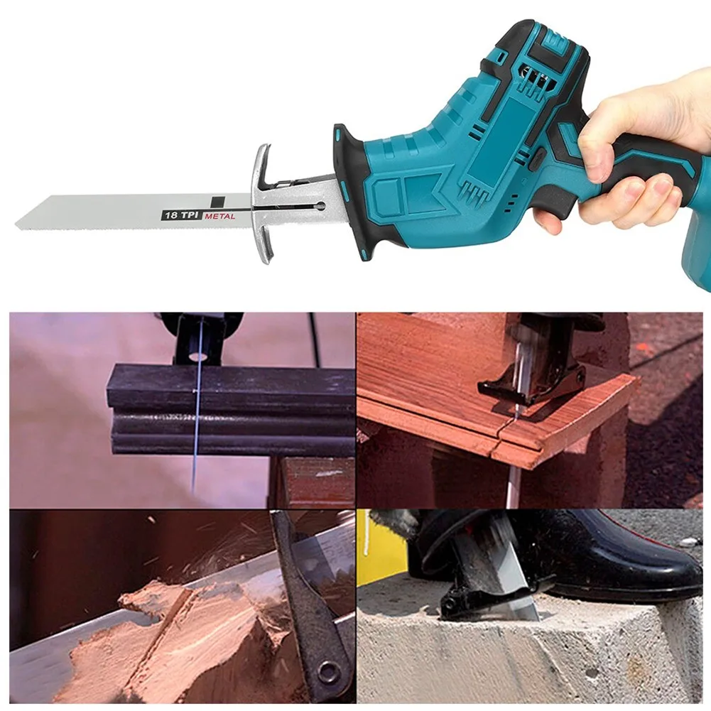 

4Pcs 6/8 Inch 6TPI/10TPI/18TPI Reciprocating Saw Blade Wood Metal PVC Tube Cutting Sabre Saw Blade Woodworking Power Tool Part