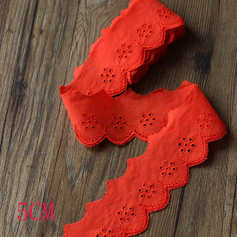 Хлопковые кружевные аксессуары для шитья 5 ярдов ручная работа сумка одежды