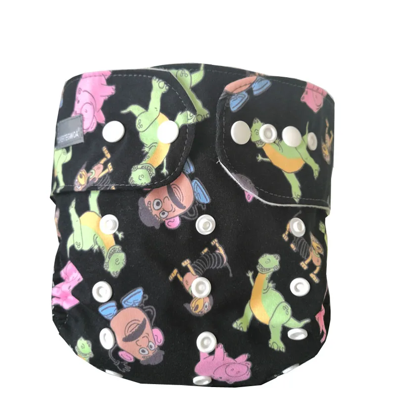 25-45KG Older Children Waterproof Cloth Pocket Diaper Insters Reusable Washable Teenagers Nappies Adult Cover Ajustable Size