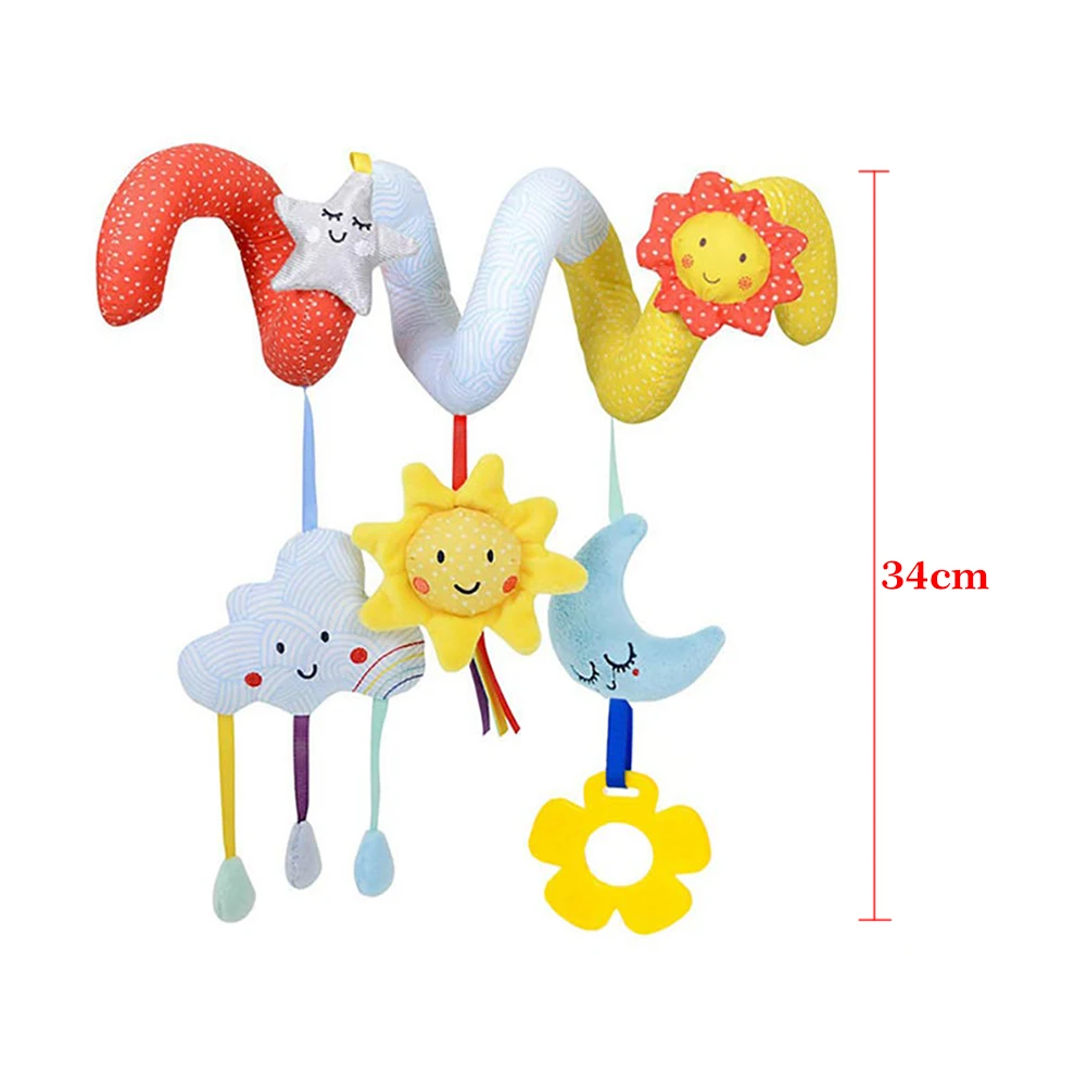 Младенческая Звезда Луна развивающая кровать коляска аксессуары милые плюшевые