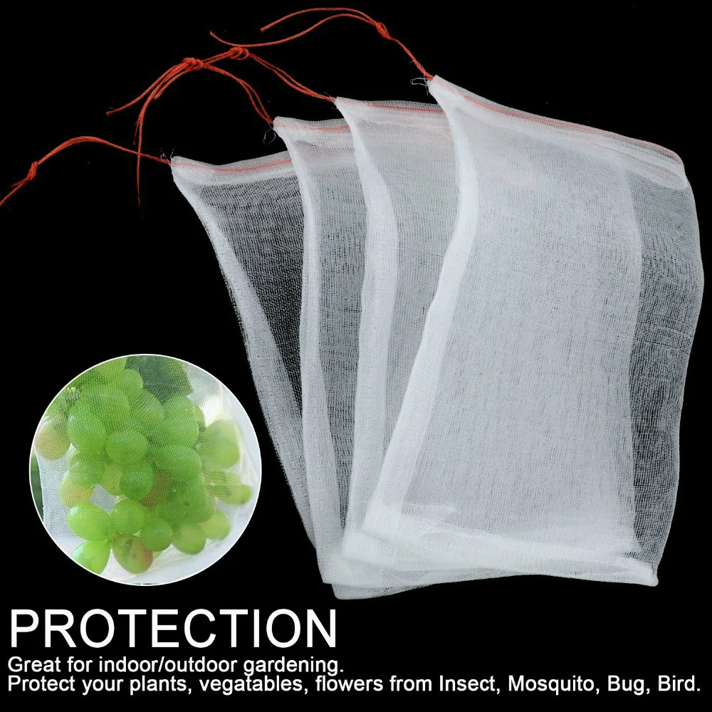 

Plants Nylon Barrier Mesh Net-Yarn Breathable Protect Netting With Fruit Garden Tool For Anti-Bird Fruit Garden Protection
