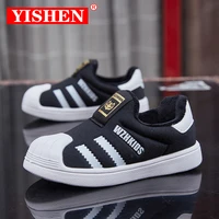 yishen new spring autumn kids shoes for boys sneakers casual mesh slip on children shell head shoes girls fashion running shoes