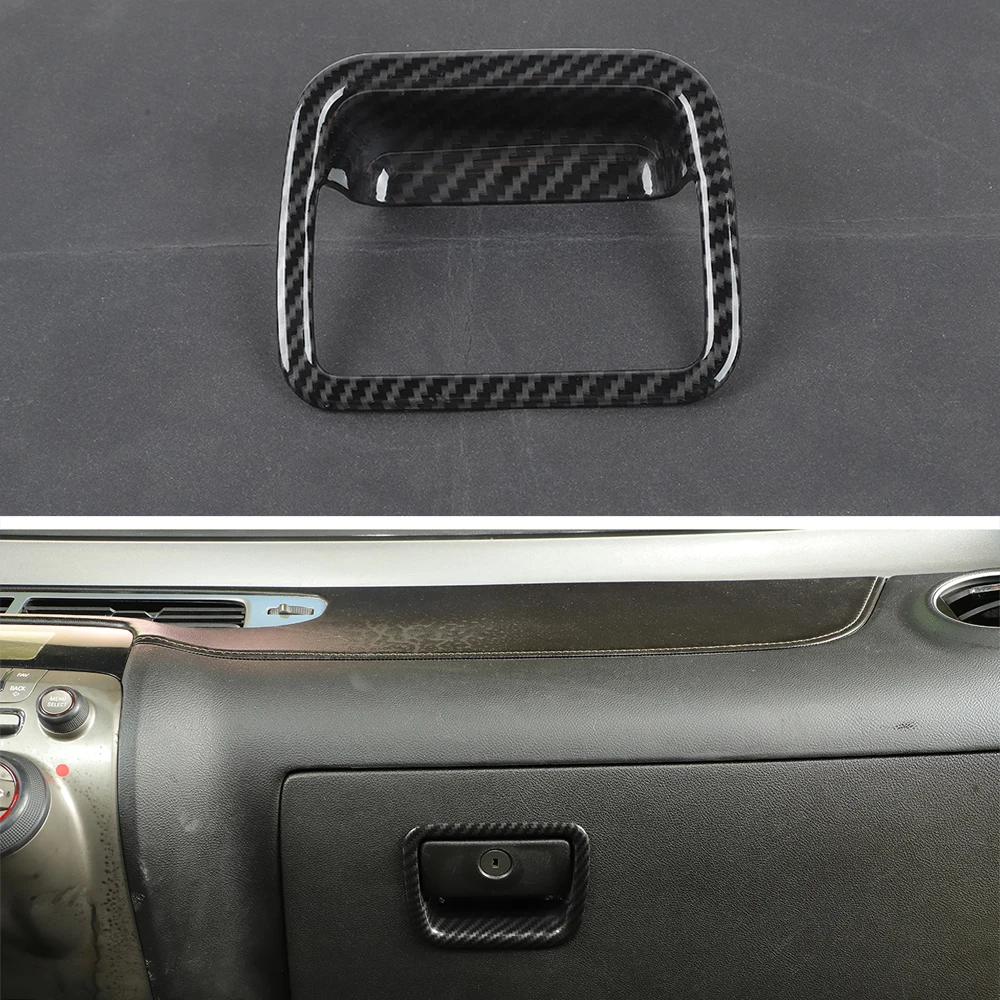 

New Car Styling For Chevrolet Camaro 2010-2015 Passenger Seat Storage Box Handle Decoration Frame Trim Accessory