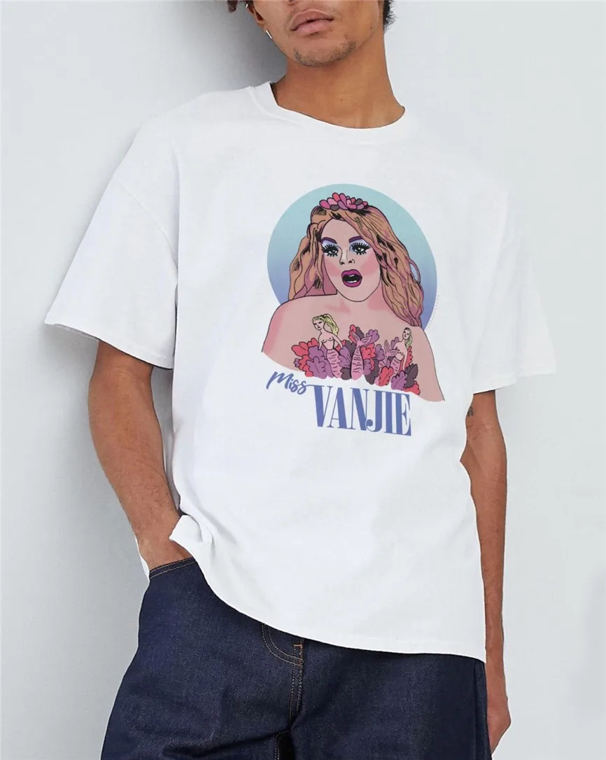 Vanjie футболка Miss Drag Dom Tee ЛГБТ гей Прайд Masc Grinder Нижняя кукла Queens для молодежи