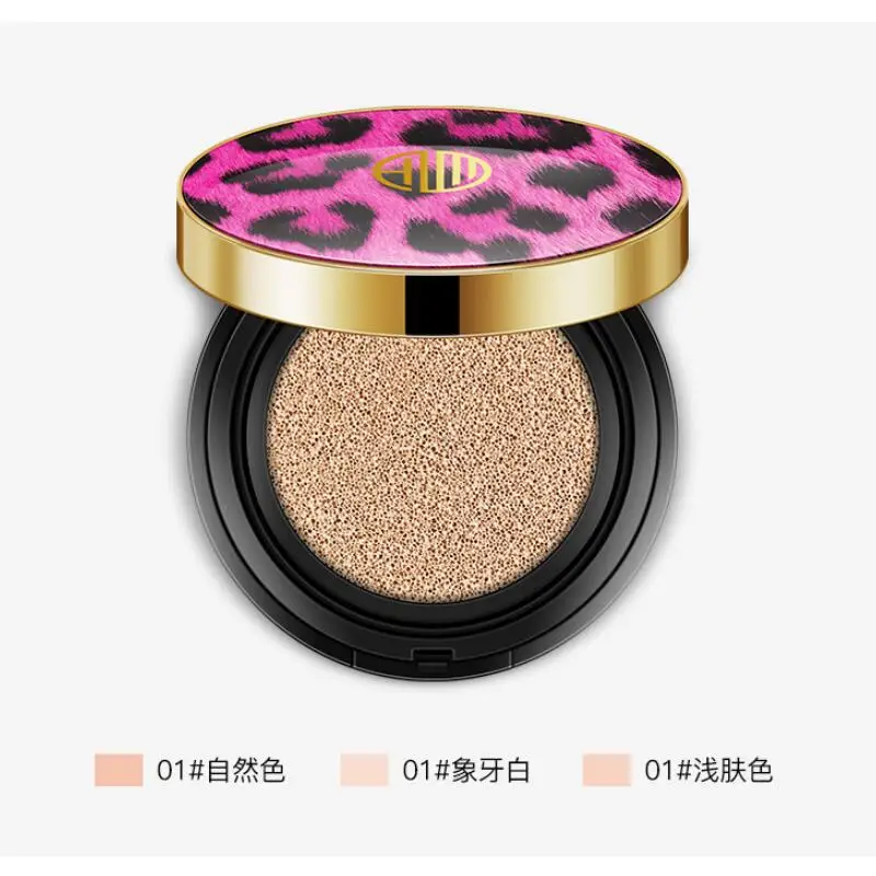

Make up Foundation BB Cream Concealer Air Cushion bb Glow Makeup Brighten Leopard Print Korean Cosmetics