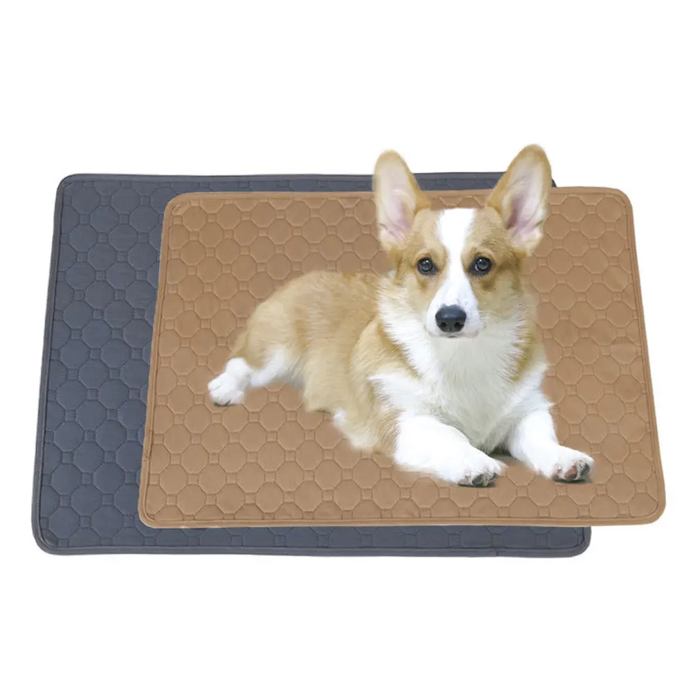 

Washable Pet Dog Pee Pads Dog Diaper Mat Urine Absorbent Environment Protect Waterproof Reusable Training Puppy Pad Pet Products