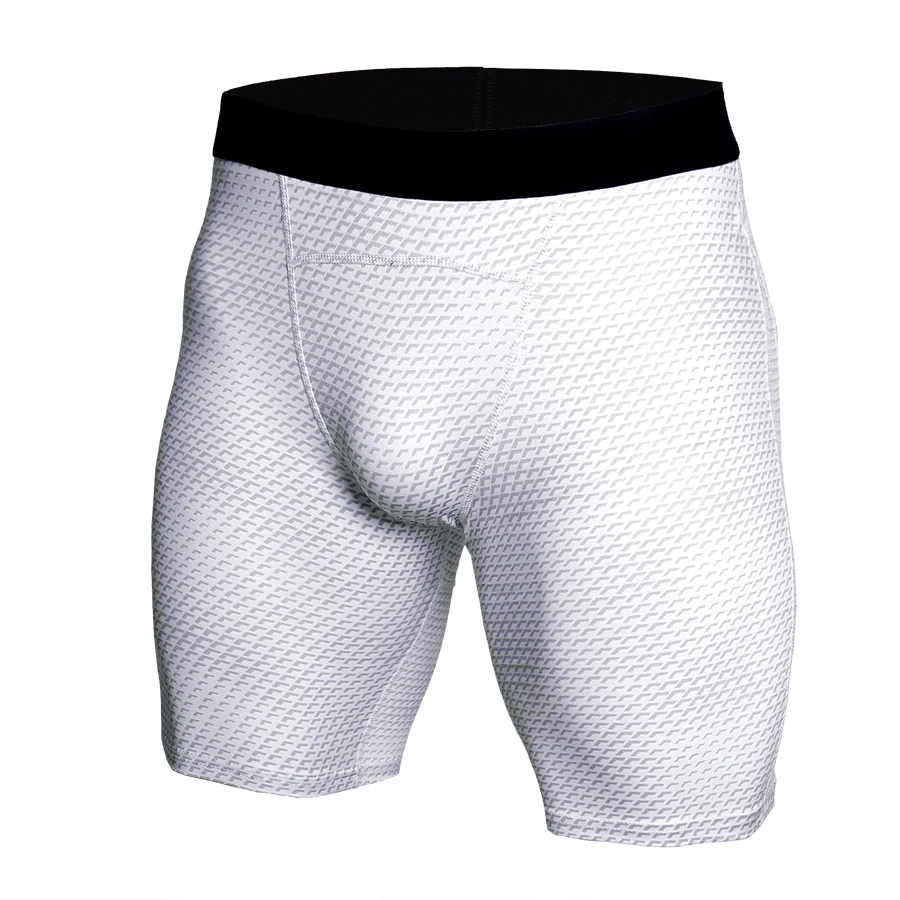 

2020 New Compression Shorts Men Casual Bodybuilding Quick Dry Slim Bottoms Patchwork Jogging Sweat Gym Men's Shorts