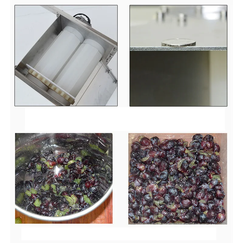 Электрическая пресс машина 80 Вт ure 304 нержавеющая сталь виноград за исключением