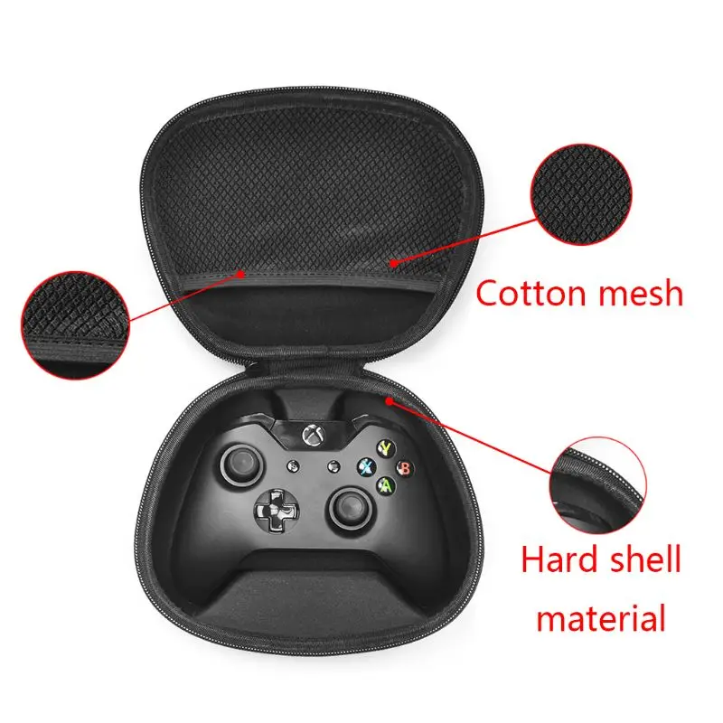 Portable EVA Hard Gamepad Storage Bag Carrying Case for xbox one X Gaming Handle N7MC | Электроника