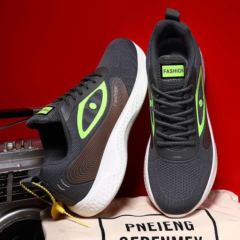 

New Cushioning Running Sport Shoes Men Mesh Sneakers Air Running Shoe,Light Weight Tennis Jogging Shoes Walking Sneaker