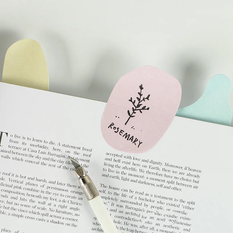 Милые одноцветные блокноты для заметок Kawaii клейкие записей детей подарки