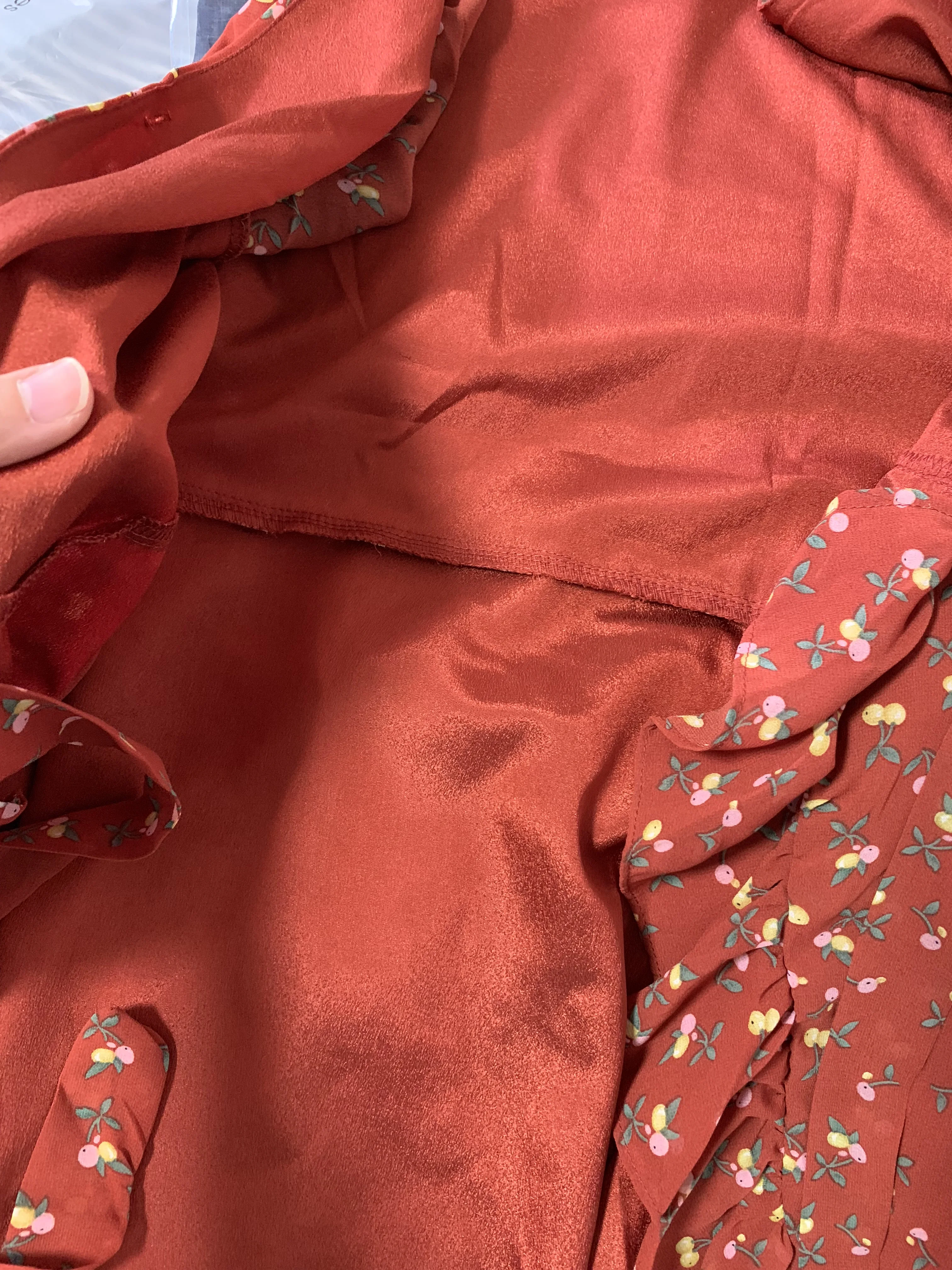 

floral print red New Summer Women Dress Knee-Length Dress Short Sleeve Dresses Femme Elegant Dresses V Neck Robe Femme Vestido