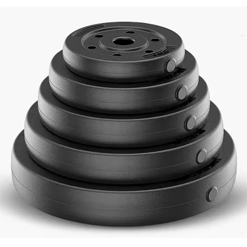 

7.5KG 16LBS Small Hole 2.8CM Cast Iron Electroplated Barbell Disk