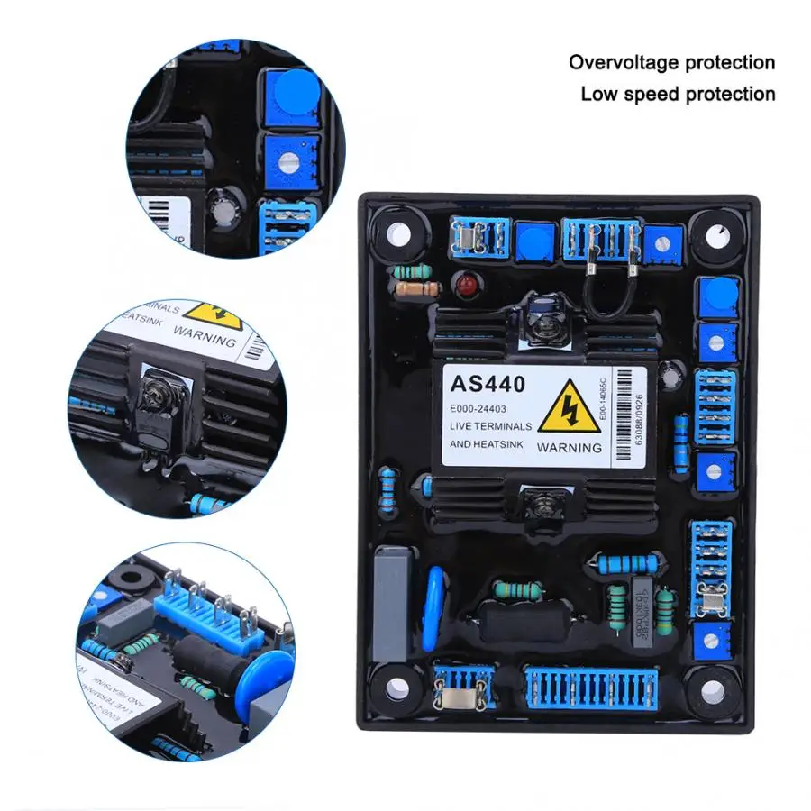 Регулятор напряжения двигателя AS440 190 264 В переменного тока автоматический