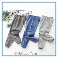 new fashion small and medium sized childrens boys pants sports pants cotton casual pants childrens pants