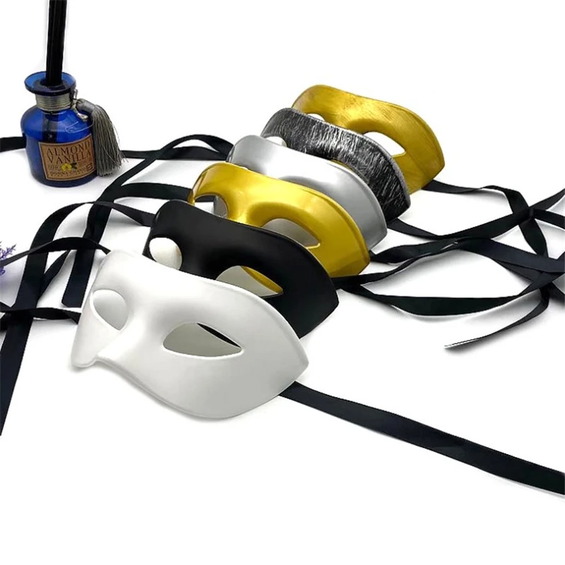 6 цветов Мужская сексуальная Маскарадная маска джентльмена костюм для Хэллоуина