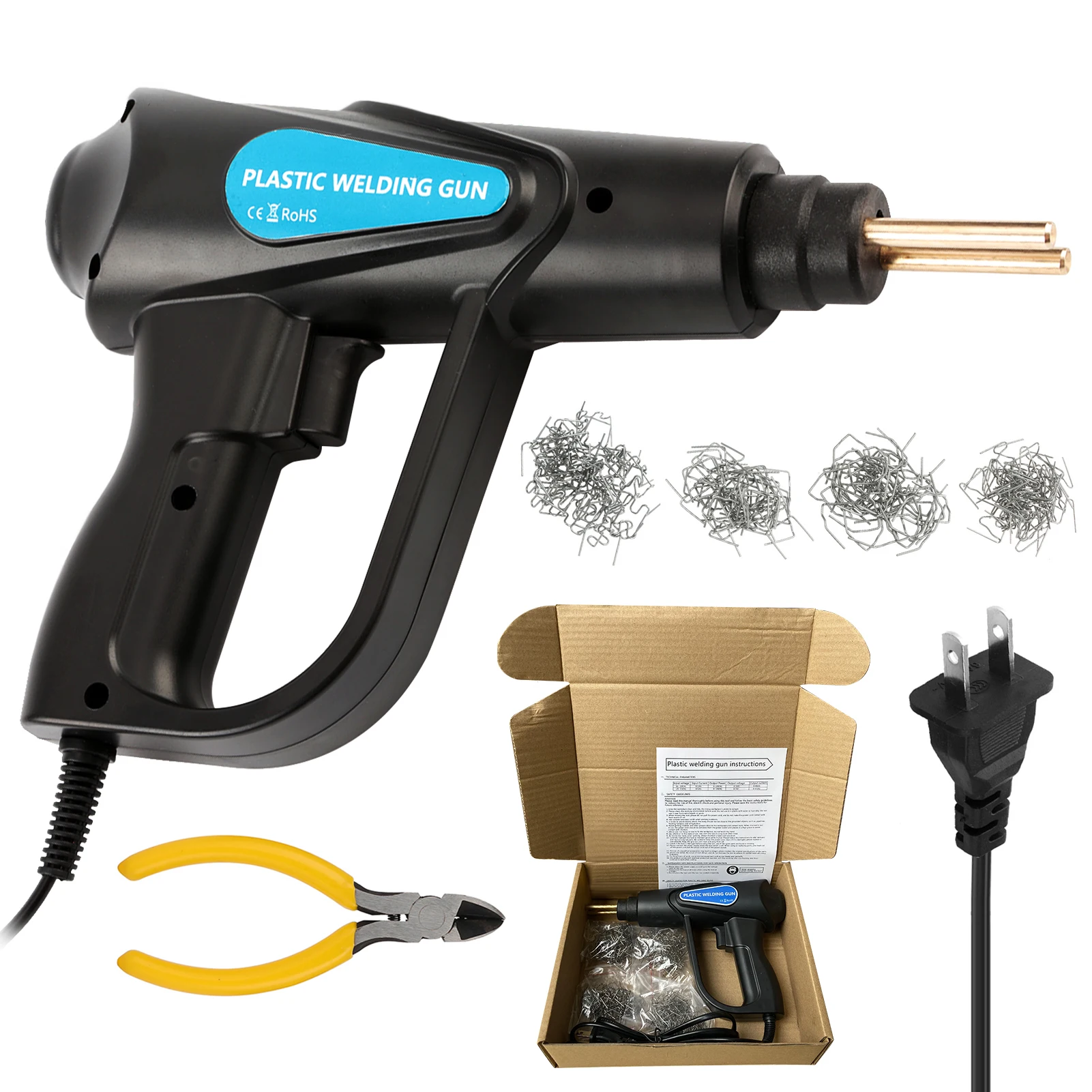 70 Вт горячий степлер пластиковый сварочный аппарат набор для ремонта