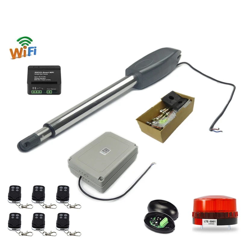 Wi Fi контролируется Смарт открывания двери PKM C02 тяжелые одиночные комплект для