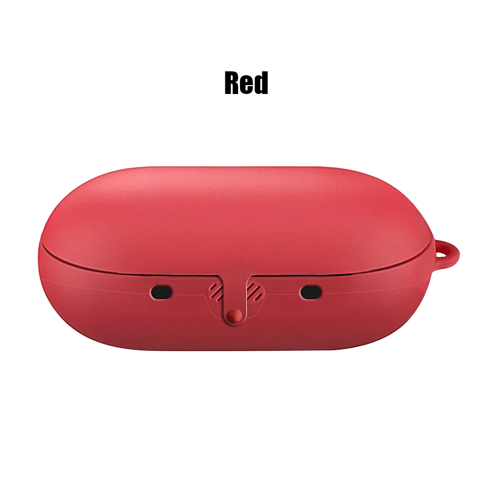 red 1 шт Цветной силиконовый чехол для наушников, защитный чехол для samsung gear iconx, аксессуары для наушников - Цвет: red