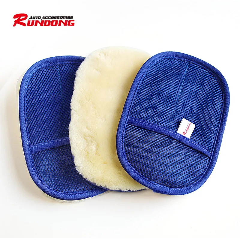 Перчатки с имитацией шерсти и воском двусторонние | Автомобили мотоциклы