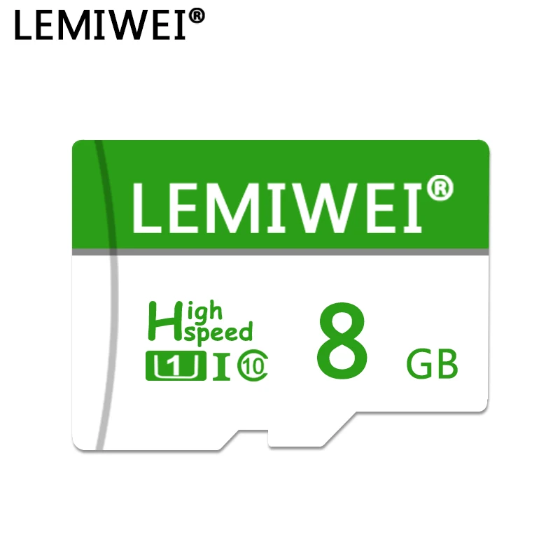 Класс 10 карта памяти 64 ГБ 32 16 8 TF флэш LEMIWEI высокоскоростная U1 C10 для телефона|Карты
