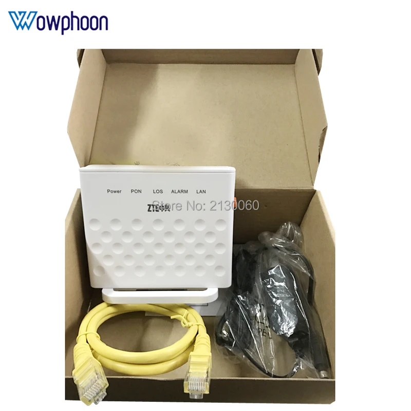ZTE ZXA10 F401 EPON ONU ONT 1LAN + 1 порт в горшке с портом Ethernet 1GE одинаковая функция F601 F643 -